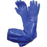 Integra 77-395 Triple-Dipped Chemical-Resistant Gloves, Size 8, 28" L, PVC, Cotton Inner Lining Ontario Packaging