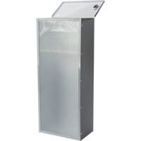Light-Duty Fire Extinguisher Cabinet, 10" W x 24" H x 6" D Ontario Packaging