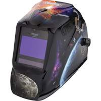 VIKING 2450 ADV Series Intergalactic Helmet, 3.82" L x 2.44" W View Area, 5 - 13 Shade Range Ontario Packaging