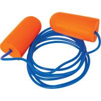 Foam Earplugs, Pair - Polybag, Corded Ontario Packaging