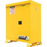 Outdoor Flammable Storage Cabinet, 30 gal., 2 Door, 43" W x 44" H x 18" D Ontario Packaging