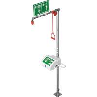 Combination Shower with Closed ABS Bowl & Top Inlet, Pedestal Ontario Packaging