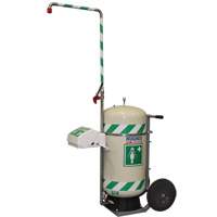 Mobile Self-Contained Emergency Safety Shower with Eye & Face Wash, 30 gal. Capacity, Meets None Ontario Packaging