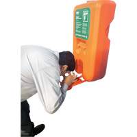 Portable Self-Contained Eyewash Station, Gravity-Fed, 10 gal. Capacity, Meets ANSI Z358.1 Ontario Packaging