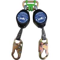 Self Retracting Lanyard with Composite Housing, 7', Web, Swivel Ontario Packaging