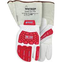 Van Goat 1-Finger Cut-Resistant Mitts, Size Medium, Goatskin Shell, ASTM ANSI Level A7 Ontario Packaging