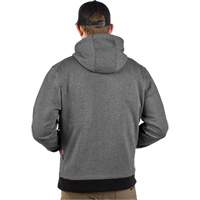 M12 Heated Hoodie (Jacket Only), Men's, Medium, Grey, Poly-Cotton Ontario Packaging