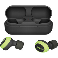 Safety Green Free 2.0 Wireless Bluetooth Earbuds Ontario Packaging