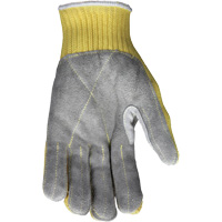 CutPro&reg; Cut Resistant Work Gloves with Split Leather Palm, Size Small, 7 Gauge, Kevlar&reg; Shell, ASTM ANSI Level A3 Ontario Packaging