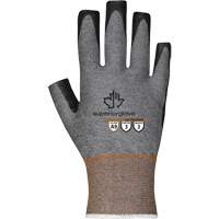 Ultra-Thin Open-Finger Gloves, Size 5, 21 Gauge, Nitrile Coated, TenActiv Shell, ASTM ANSI Level A9 Ontario Packaging