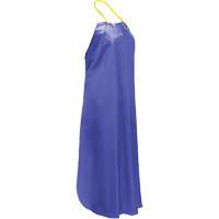 CoverMe Apron, PVC/Vinyl, 45" L x 35" W, Blue Ontario Packaging