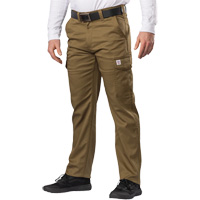 Pantalon cargo Big Flex, Poly-coton/Spandex, Vert olive militaire, Taille 46, Entrejambe 30 Ontario Packaging