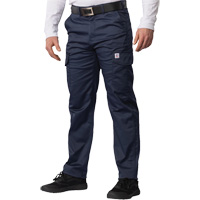 Pantalon cargo Big Flex, Poly-coton/Spandex, Bleu marin, Taille 46, Entrejambe 30 Ontario Packaging