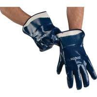 Heavyweight Safety Cuff Gloves, 10/X-Large, Nitrile Coating, Cotton Shell Ontario Packaging