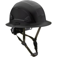 Fibre Metal Climbing Style Helmet with Full Brim, Meets CSA Type 2, Ratchet Suspension, Non-Vented Ontario Packaging