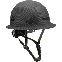 Casque Fibre Metal de style escalade avec bordure compl&egrave;te, R&eacute;pond aux normes CSA type 2, Suspension Rochet, Non ventil&eacute; Ontario Packaging
