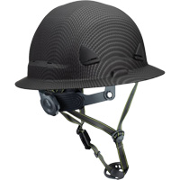 Casque Fibre Metal de style escalade avec bordure compl&egrave;te, R&eacute;pond aux normes CSA type 2, Suspension Rochet, Non ventil&eacute; Ontario Packaging