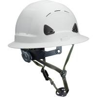 Casque Fibre Metal de style escalade avec bordure compl&egrave;te, R&eacute;pond aux normes CSA type 2, Suspension Rochet, Ventil&eacute; Ontario Packaging