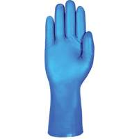 Gants r&eacute;sistants aux produits chimiques bleus pour usage moyen AlphaTec 37-501, Taille 7, 13" lo, Nitrile, 16,5-mil Ontario Packaging