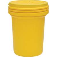 Lab Pack Plastic Barrel Drum with Screw-On Lid, 30 US gal., Mobile/Stationary Ontario Packaging