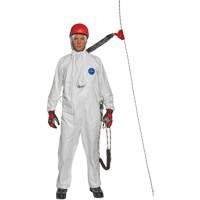 Harness-Compatible Disposable Coverall, Small, White, Tyvek&reg; 500 Ontario Packaging