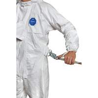 Harness-Compatible Disposable Coverall, Small, White, Tyvek&reg; 500 Ontario Packaging