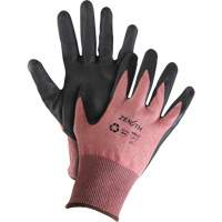 Gants &eacute;cologiques, l&eacute;gers, et r&eacute;sistants &agrave; la coupe, &agrave; haute dext&eacute;rit&eacute;, Taille 7, Calibre 18, Rev&ecirc;tement Mousse de nitrile, Enveloppe en Acier inoxydable/PEHP/rPET, ASTM ANSI niveau A4 Ontario Packaging