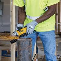 RWG566 AXIS Cut Protection Touchscreen Work Glove, Size X-Small, 18 Gauge, Polyurethane Coated, Stainless Steel/HPPE Shell, ASTM ANSI Level A5/EN 388 Level E Ontario Packaging