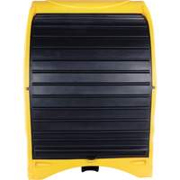 Palette contre les d&eacute;versements &agrave; couvercle dur pour 4 barils, 68,11" lo x 61,61" la x 83,07" h, Capacit&eacute; de charge 1433 lb Ontario Packaging