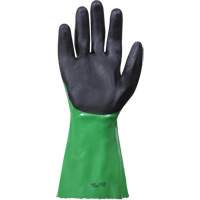 SolvStop Chemical-Resistant Gloves, Size 7, 12" L, PVC Ontario Packaging
