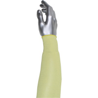 Kut Gard&reg; Single-Ply Cut-Resistant Sleeve, Aramid/ATA&reg;, 10", ASTM ANSI Level A4, Yellow Ontario Packaging