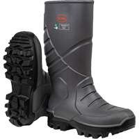 Bottes de s&eacute;curit&eacute; int&eacute;grales Boss avec semelle interm&eacute;diaire et prot&egrave;ge-m&eacute;tatarse interne, Polyur&eacute;thane thermique, Embout Acier, Semelle R&eacute;sistant aux perforations, Pointure 6 Ontario Packaging