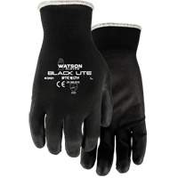 391 Stealth Black Lite Gloves, X-Small, Polyurethane Coating, Polyester Shell Ontario Packaging