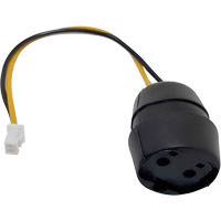 Connecteur de prise pour panneau &agrave; deux broches pour &eacute;couteurs Molex Ontario Packaging