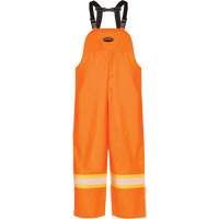 R805 Hurricane Bib Pants, Small, High Visibility Orange Ontario Packaging