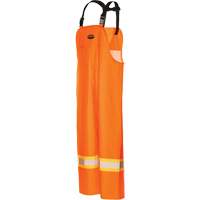 R805 Hurricane Bib Pants, Small, High Visibility Orange Ontario Packaging