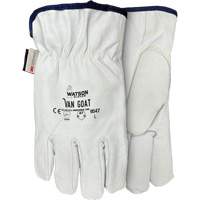 Gants de protection contre la coupe Van Goat 9547, T-petit, Paume en Cuir fleur de ch&egrave;vre, Para-aramide/Polyester/Acier/Thinsulate Ontario Packaging