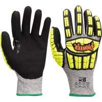 Cut and Impact-Resistant Gloves, Small, Synthetic Palm, Knit Wrist Cuff Ontario Packaging