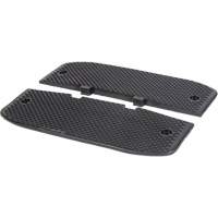 Speed Hump End Caps, Rubber, 3' L x 20" W x 2" H Ontario Packaging