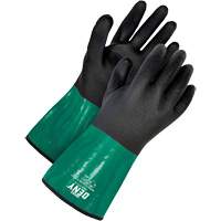 Gants r.sistant aux produits chimiques avec doublure r&eacute;sistante &agrave; la coupe, Taille 6/T-petit, 12" lo, PVC Ontario Packaging