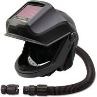 DEFENDER Supplied Air Respirator Shield & Flip-Front Welding Helmet with ADF & Cooler, Universal, Facepiece Ontario Packaging