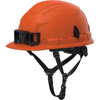 BOLT 4-Point Front Brim Safety Helmet, Non-Vented, ANSI Type II/CSA Type 2 Ontario Packaging