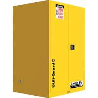 Utili-Guard+ Flammable Safety Cabinet, 45 gal., 2 Door, 43" W x 65" H x 22" D Ontario Packaging