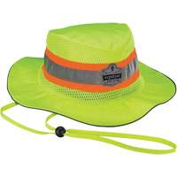 Chapeau de soleil de garde forestier GloWear 8935, petit/moyen, Jaune lime haute visibilit&eacute;, Polyester Ontario Packaging