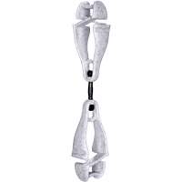 Squids 3420 Swiveling Glove Clip Holder with Dual Clips Ontario Packaging