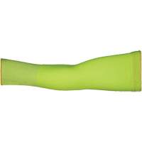 Max Cut Resistant Sleeves - Small, TenActiv, 12", ASTM ANSI Level A9, High Visibility Lime Ontario Packaging