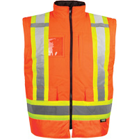 High-Visibility 7-in-1 Jacket, Polyester, High Visibility Orange, X-Small Ontario Packaging