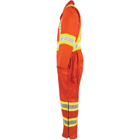 High-Visibility Unlined Coveralls, Small, High Visibility Orange Ontario Packaging
