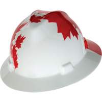 Casque de protection V-Gard &agrave; fentes s&eacute;rie Canadian Freedom, Suspension Rochet, Non ventil&eacute; Ontario Packaging