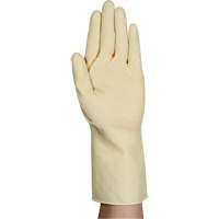 Gants naturels et l&eacute;gers AlphaTec 87-137, Taille 7, 11,8" lo, Latex de caoutchouc, 16 mils Ontario Packaging